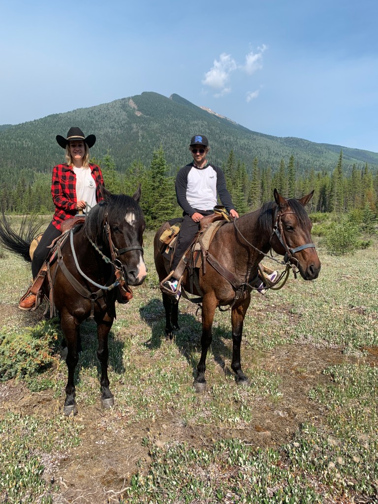 horse riding in BC